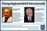 Szűk családi körben temetik el Csiszár Eleket és Oláh Vilmost